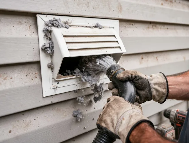 Professional dryer vent cleaning by Stafford Dryer Vent Cleaning in Stafford